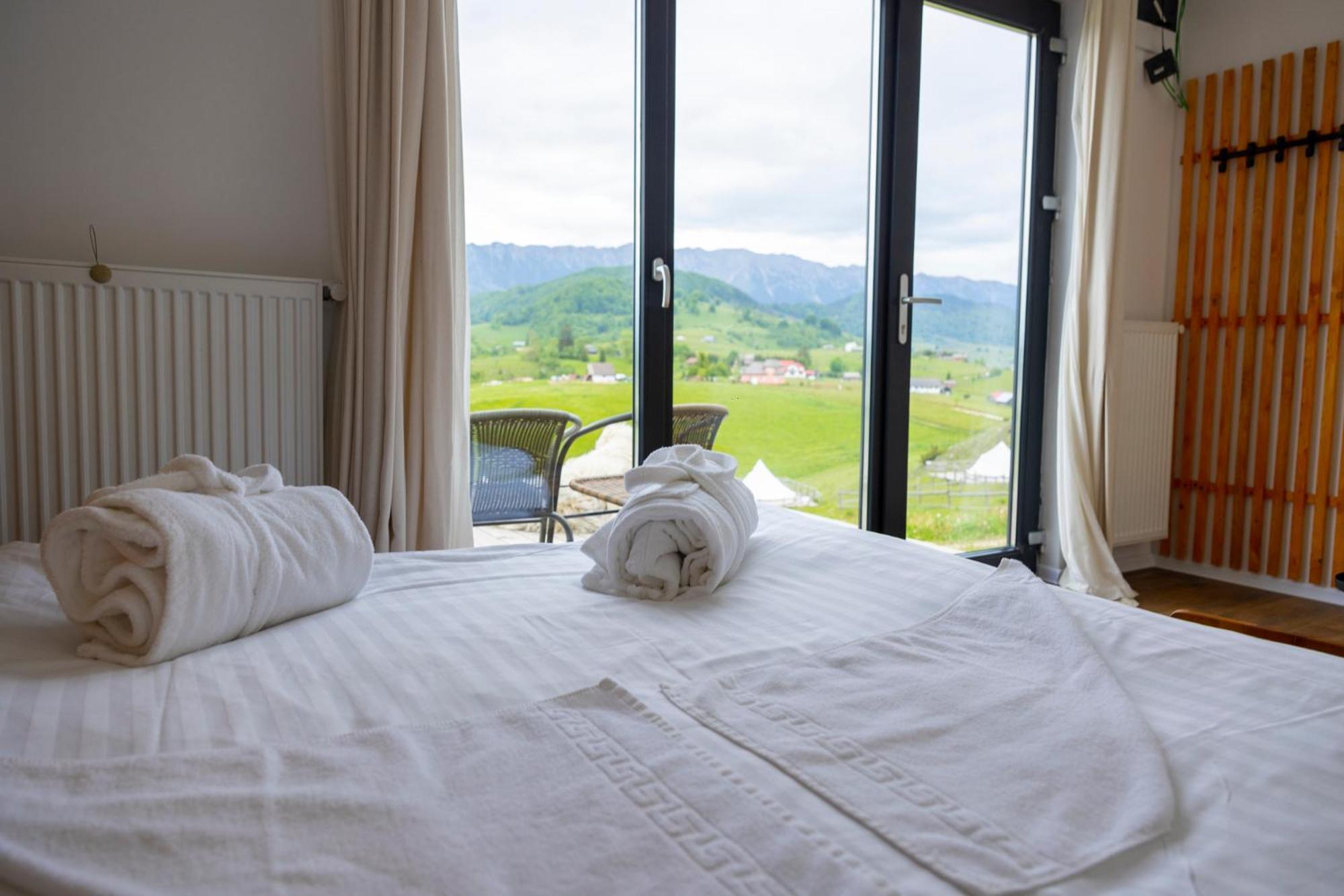 Ursa Mica Glamping Resort Şirnea Esterno foto