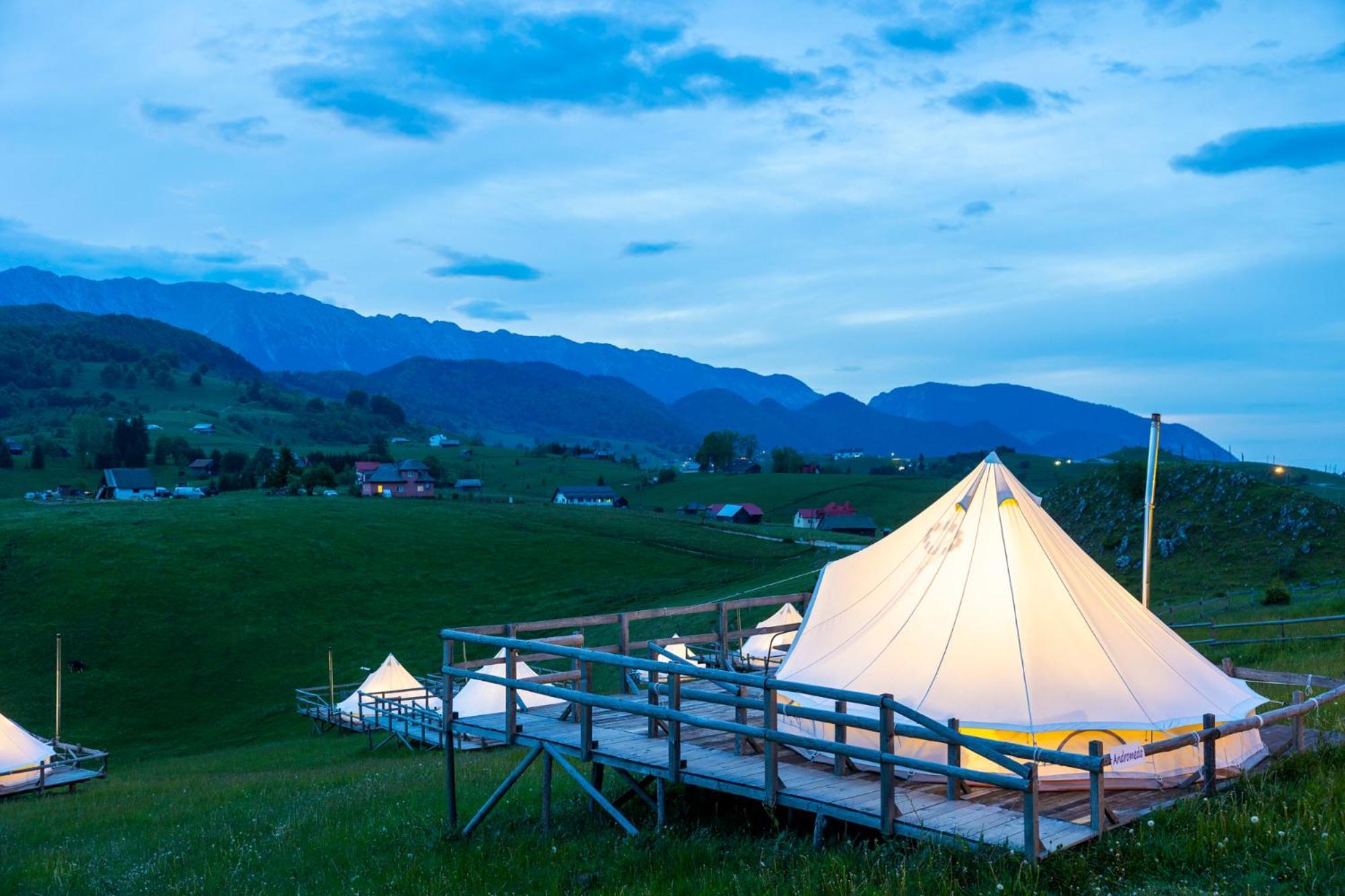 Ursa Mica Glamping Resort Şirnea Esterno foto